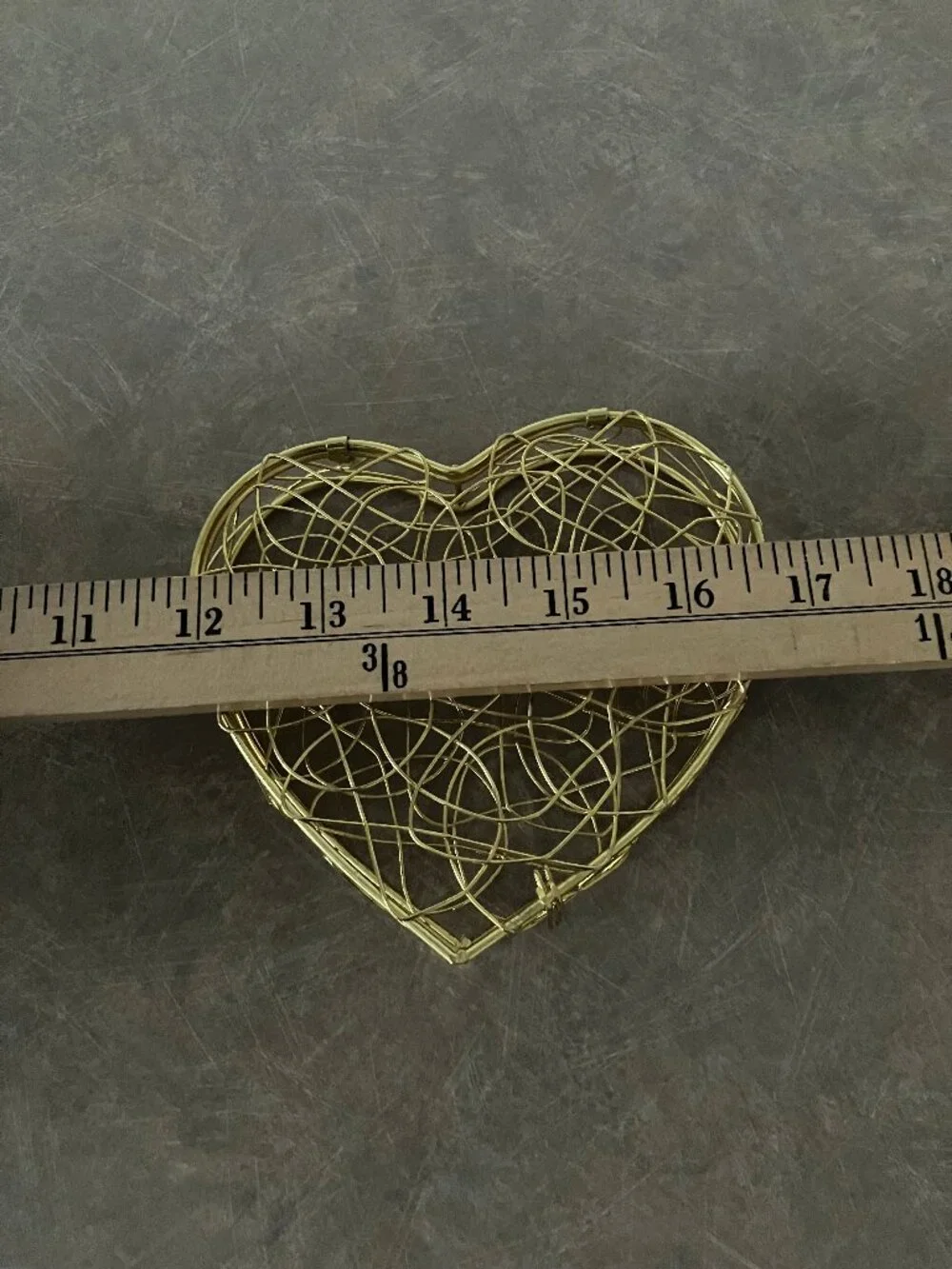 Heart-Shaped Wire Box